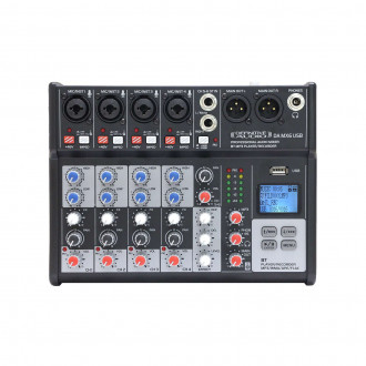 Console de Mixage Analogique MEG MX402D - Amplificateur Audio TU00112 -  Sodishop